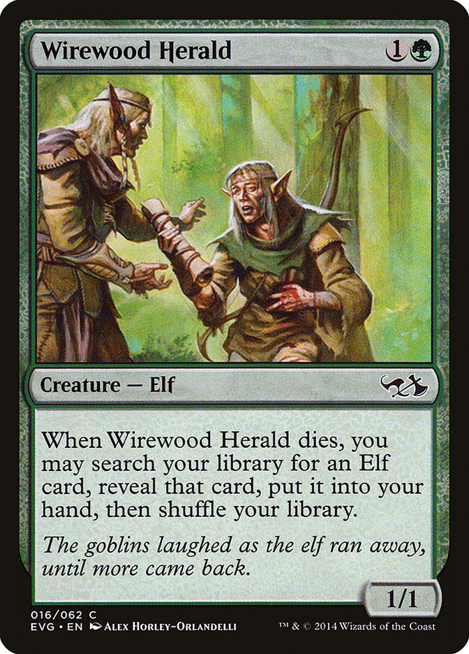 Wirewood Herald (Elves vs. Goblins) [Duel Decks Anthology] | Lots Moore NSW