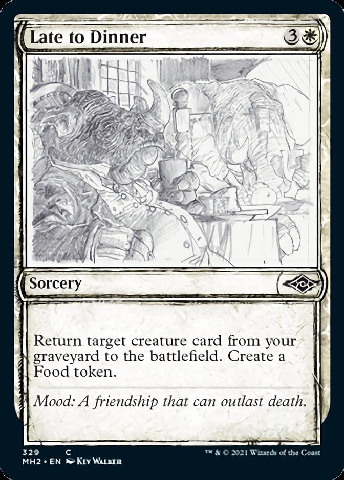Late to Dinner (Sketch) [Modern Horizons 2] | Lots Moore NSW
