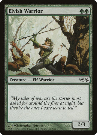 Elvish Warrior [Duel Decks: Elves vs. Goblins] | Lots Moore NSW