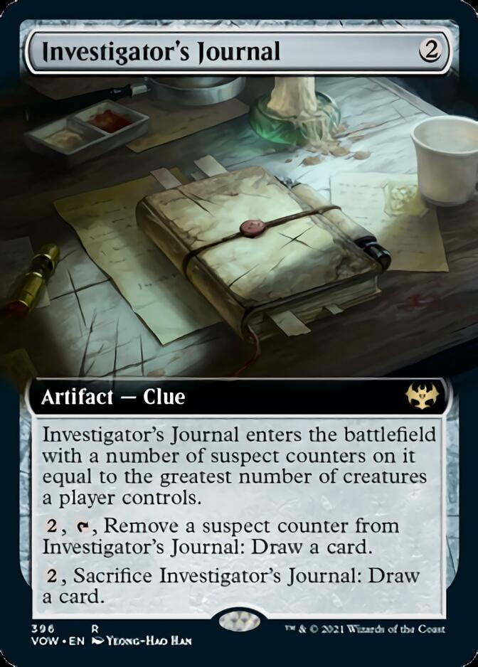 Investigator's Journal (Extended) [Innistrad: Crimson Vow] | Lots Moore NSW