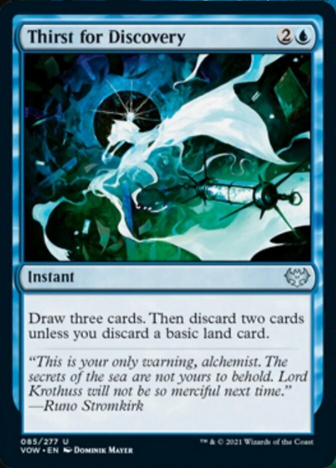 Thirst for Discovery [Innistrad: Crimson Vow] | Lots Moore NSW