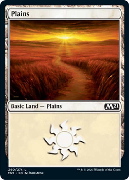 Plains [Core Set 2021] | Lots Moore NSW