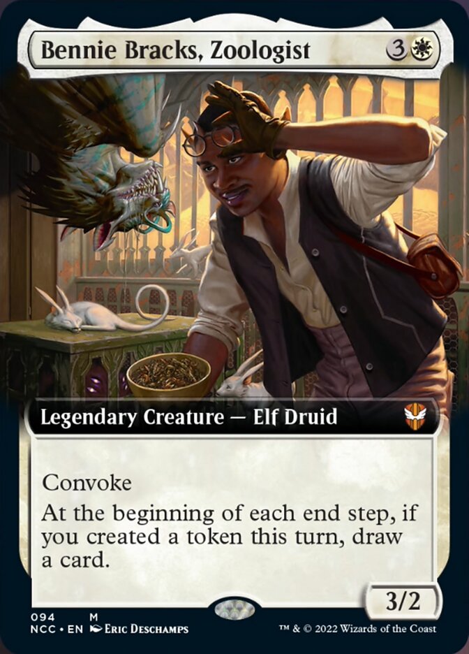 Bennie Bracks, Zoologist (Extended Art) [Streets of New Capenna Commander] | Lots Moore NSW