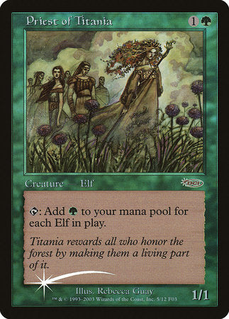 Priest of Titania [Friday Night Magic 2003] | Lots Moore NSW