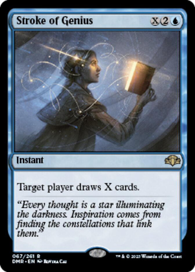Stroke of Genius [Dominaria Remastered] | Lots Moore NSW