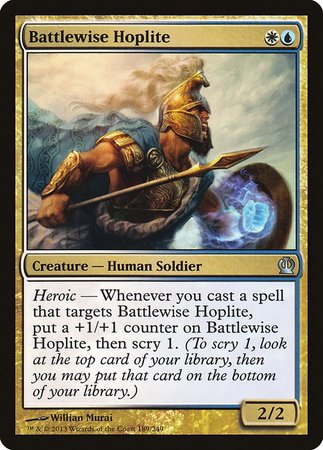 Battlewise Hoplite [Theros] | Lots Moore NSW