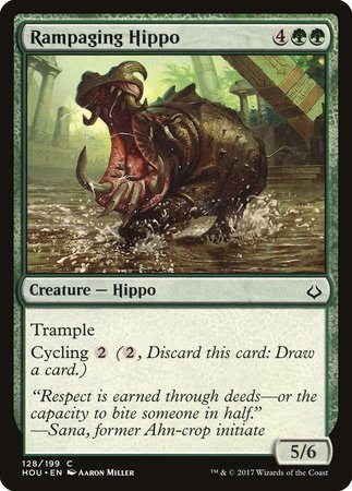 Rampaging Hippo [Hour of Devastation] | Lots Moore NSW