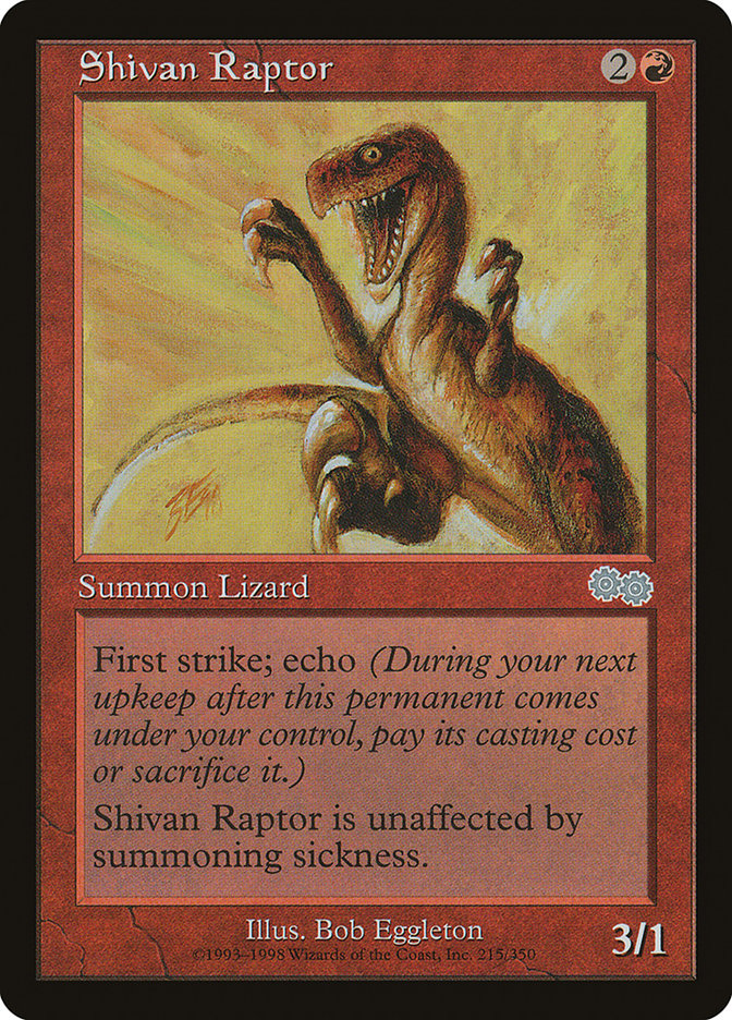 Shivan Raptor [Urza's Saga] | Lots Moore NSW