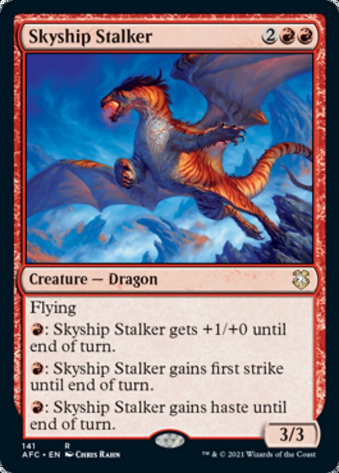 Skyship Stalker [Dungeons & Dragons: Adventures in the Forgotten Realms Commander] | Lots Moore NSW