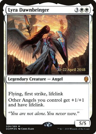 Lyra Dawnbringer [Dominaria Promos] | Lots Moore NSW