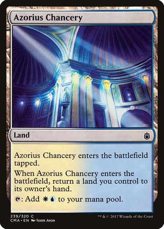 Azorius Chancery [Commander Anthology] | Lots Moore NSW