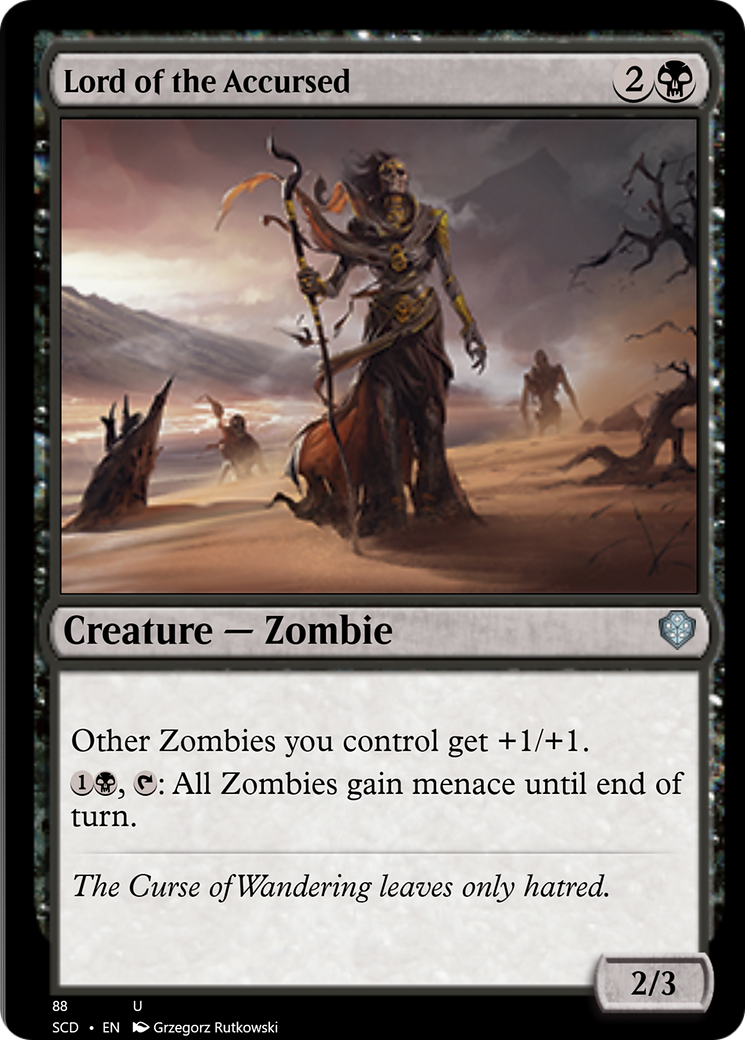 Lord of the Accursed [Starter Commander Decks] | Lots Moore NSW