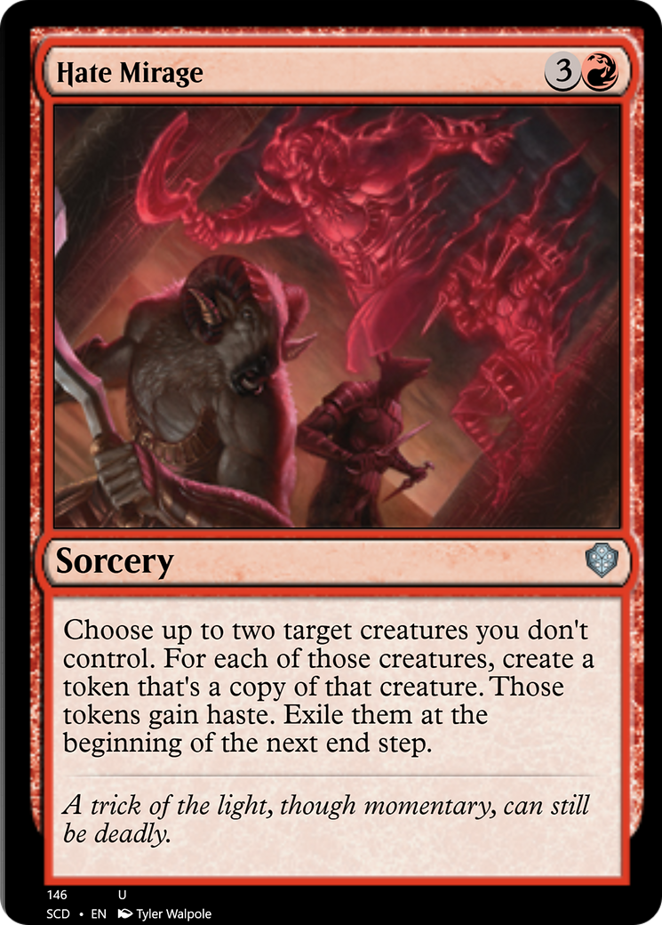 Hate Mirage [Starter Commander Decks] | Lots Moore NSW