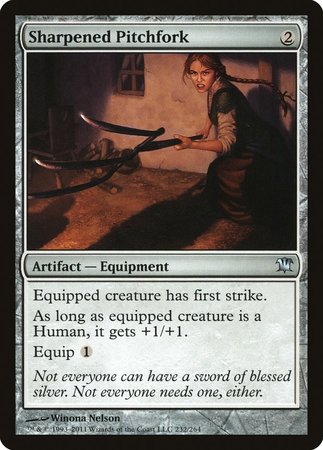 Sharpened Pitchfork [Innistrad] | Lots Moore NSW