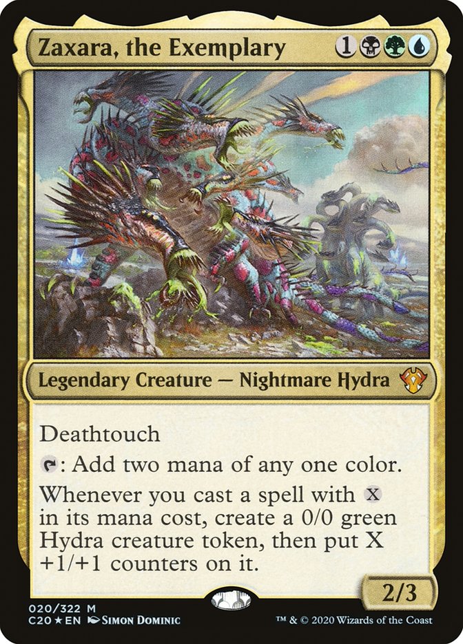 Zaxara, the Exemplary [Commander 2020] | Lots Moore NSW