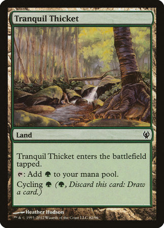 Tranquil Thicket [Duel Decks: Izzet vs. Golgari] | Lots Moore NSW