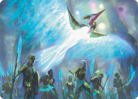 Otharri, Suns' Glory Art Card [Phyrexia: All Will Be One Art Series] | Lots Moore NSW