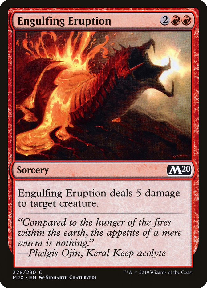 Engulfing Eruption [Core Set 2020] | Lots Moore NSW