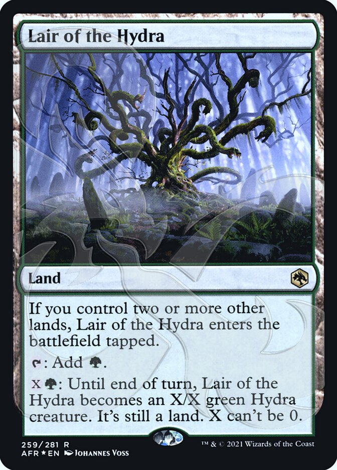 Lair of the Hydra (Ampersand Promo) [Dungeons & Dragons: Adventures in the Forgotten Realms Promos] | Lots Moore NSW