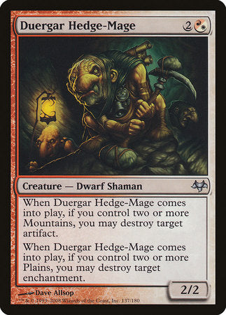 Duergar Hedge-Mage [Eventide] | Lots Moore NSW