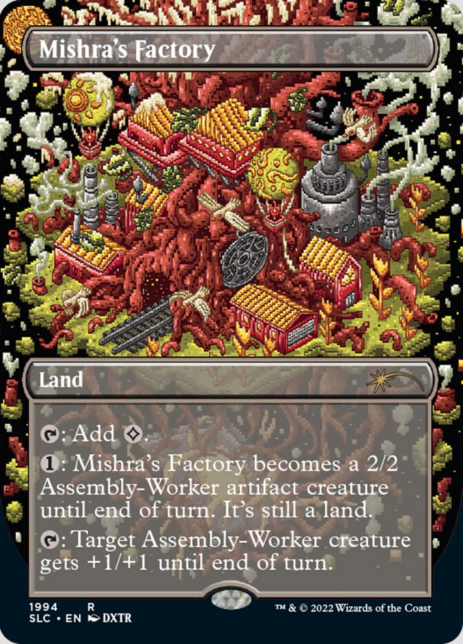 Mishra's Factory (Borderless) [Secret Lair 30th Anniversary Countdown Kit] | Lots Moore NSW