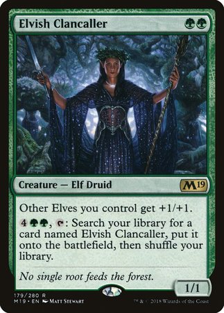 Elvish Clancaller [Core Set 2019] | Lots Moore NSW