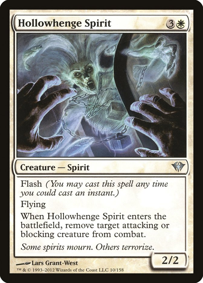 Hollowhenge Spirit [Dark Ascension] | Lots Moore NSW