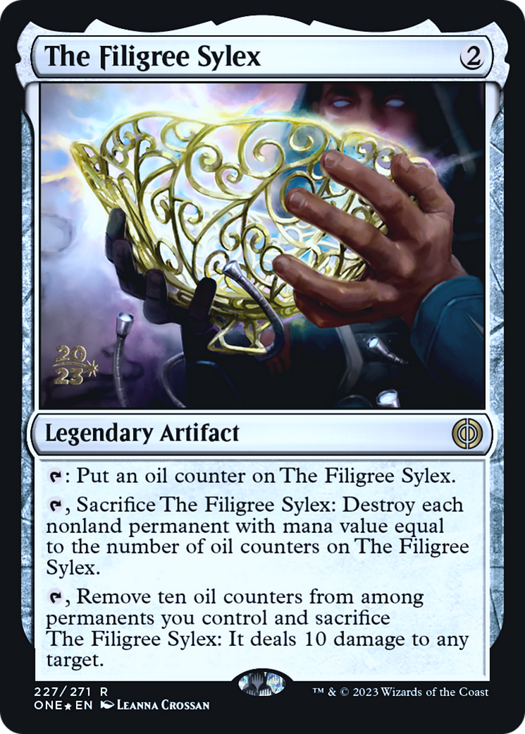 The Filigree Sylex [Phyrexia: All Will Be One Prerelease Promos] | Lots Moore NSW