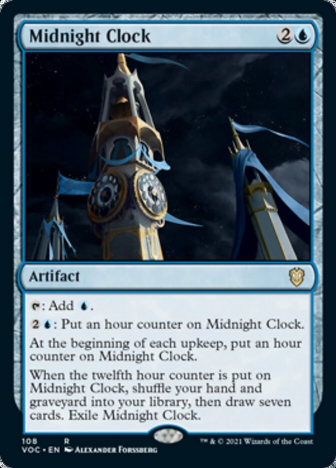 Midnight Clock [Innistrad: Crimson Vow Commander] | Lots Moore NSW