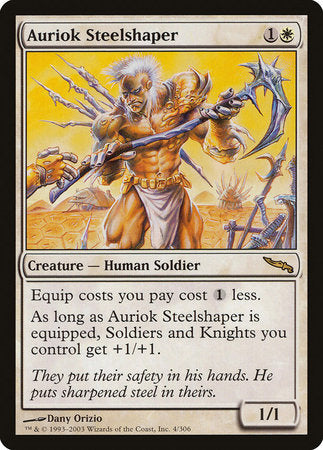 Auriok Steelshaper [Mirrodin] | Lots Moore NSW