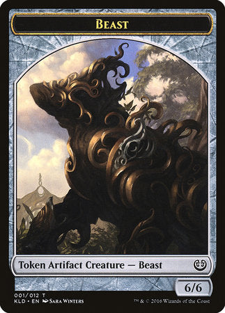 Beast Token (001) [Kaladesh Tokens] | Lots Moore NSW