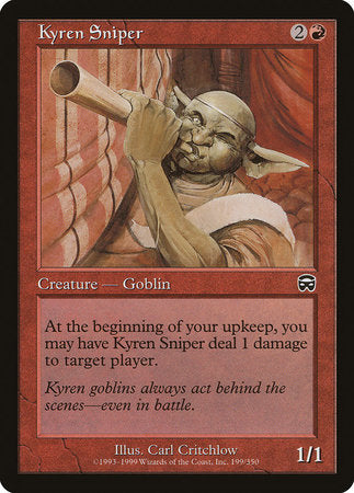 Kyren Sniper [Mercadian Masques] | Lots Moore NSW