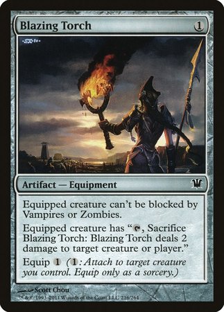 Blazing Torch [Innistrad] | Lots Moore NSW