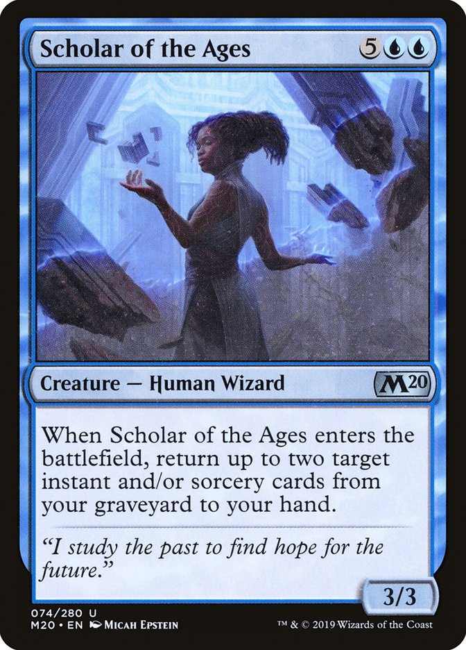 Scholar of the Ages [Core Set 2020] | Lots Moore NSW