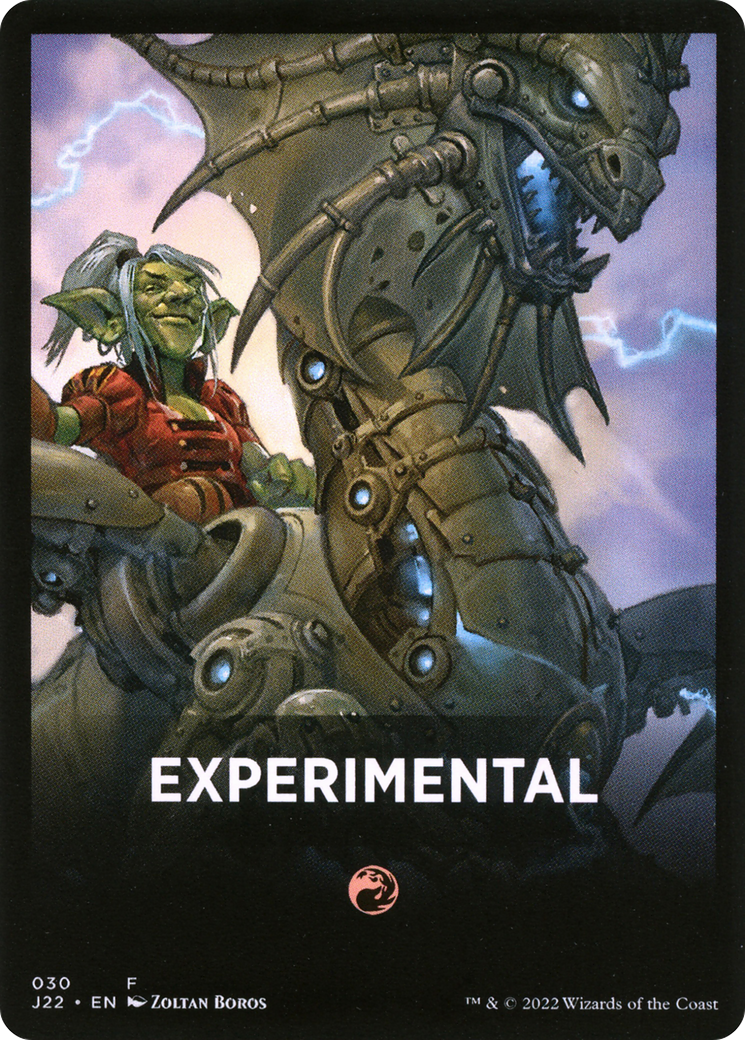 Experimental Theme Card [Jumpstart 2022 Front Cards] | Lots Moore NSW