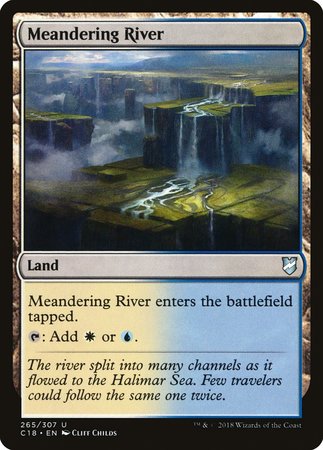 Meandering River [Commander 2018] | Lots Moore NSW