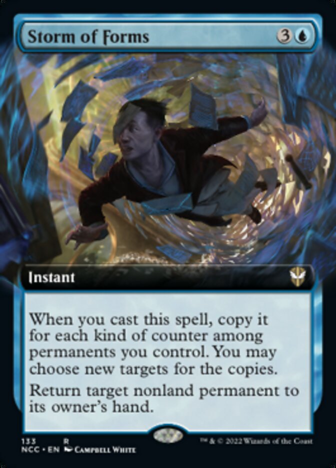 Storm of Forms (Extended Art) [Streets of New Capenna Commander] | Lots Moore NSW