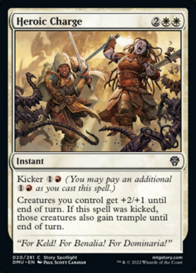 Heroic Charge [Dominaria United] | Lots Moore NSW