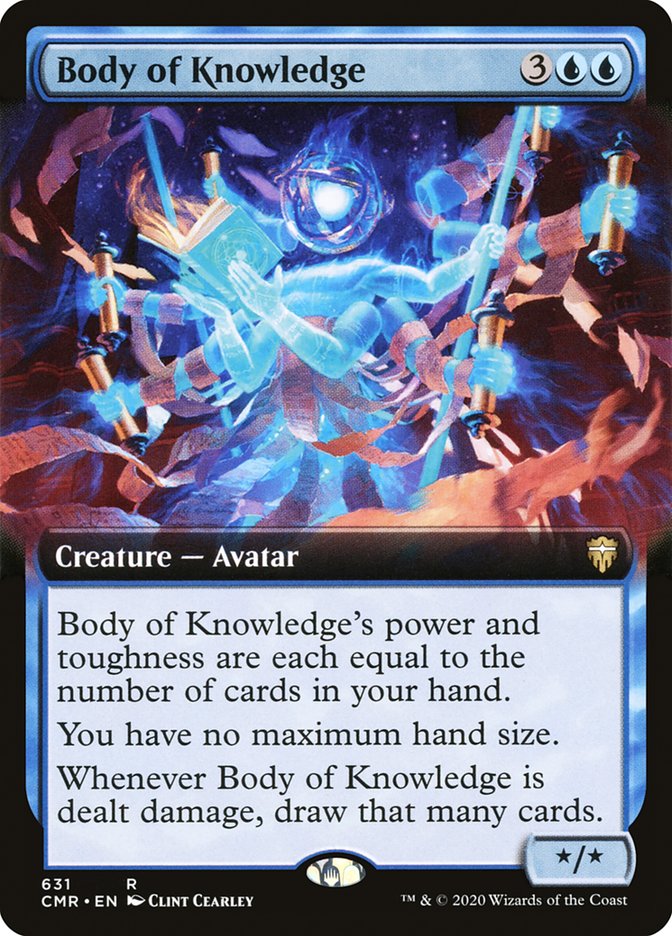 Body of Knowledge (Extended Art) [Commander Legends] | Lots Moore NSW