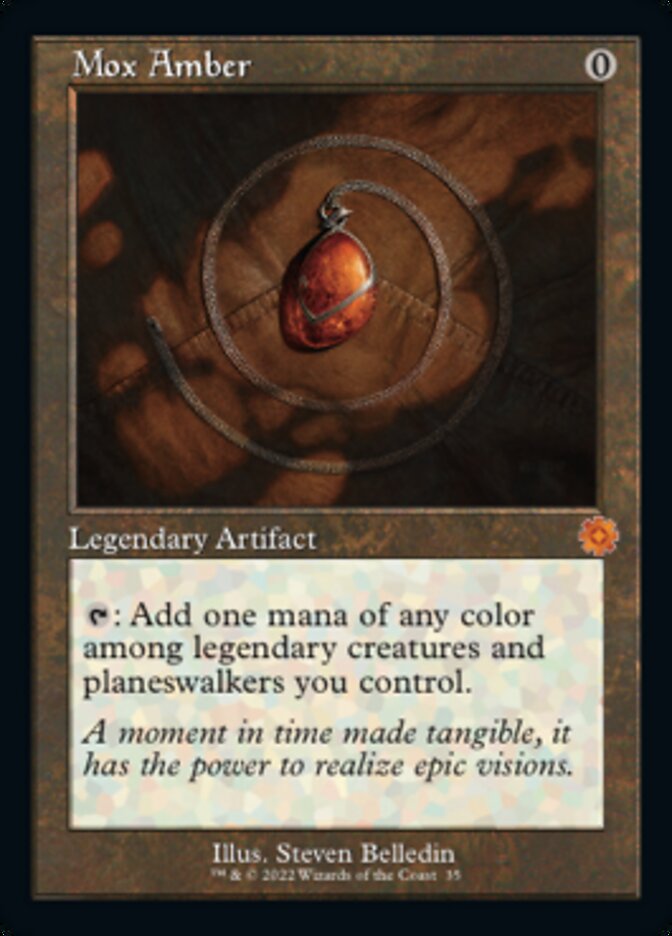 Mox Amber (Retro) [The Brothers' War Retro Artifacts] | Lots Moore NSW