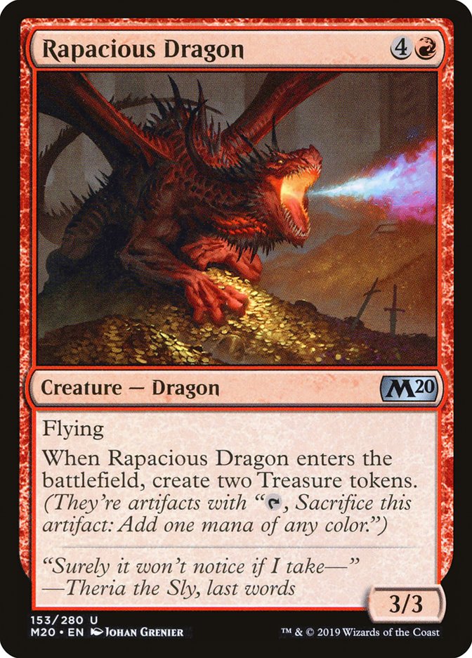 Rapacious Dragon [Core Set 2020] | Lots Moore NSW