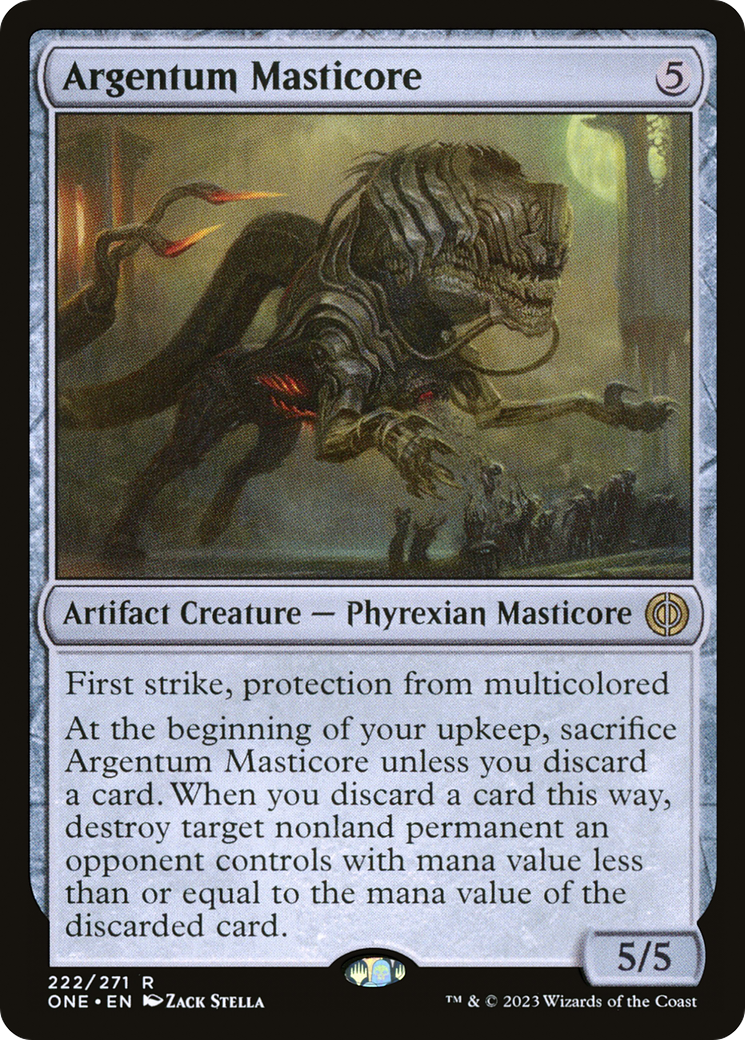 Argentum Masticore [Phyrexia: All Will Be One] | Lots Moore NSW