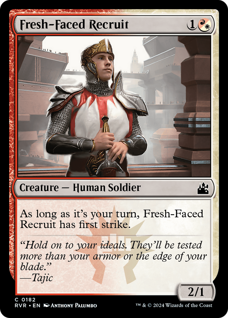 Fresh-Faced Recruit [Ravnica Remastered] | Lots Moore NSW