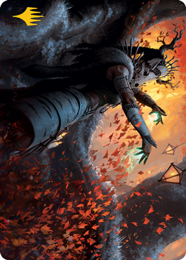 Dawnhart Rejuvenator Art Card (Gold-Stamped Signature) [Innistrad: Midnight Hunt Art Series] | Lots Moore NSW