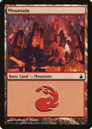 Mountain (301) [Ravnica: City of Guilds] | Lots Moore NSW