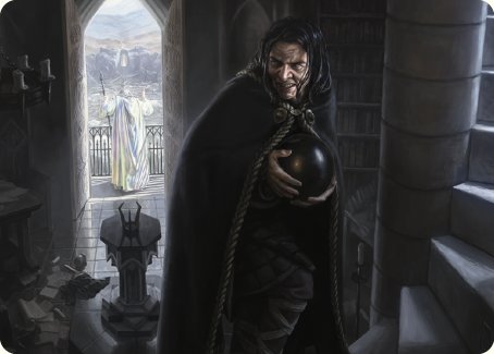 Grima, Saruman's Footman Art Card [The Lord of the Rings: Tales of Middle-earth Art Series] | Lots Moore NSW