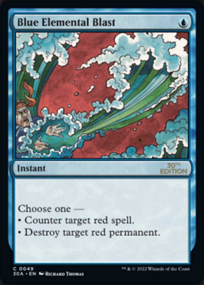 Blue Elemental Blast [30th Anniversary Edition] | Lots Moore NSW