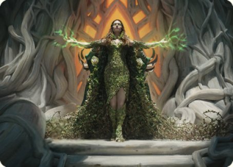 Titania, Voice of Gaea Art Card [The Brothers' War Art Series] | Lots Moore NSW