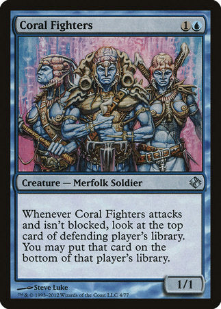 Coral Fighters [Duel Decks: Venser vs. Koth] | Lots Moore NSW