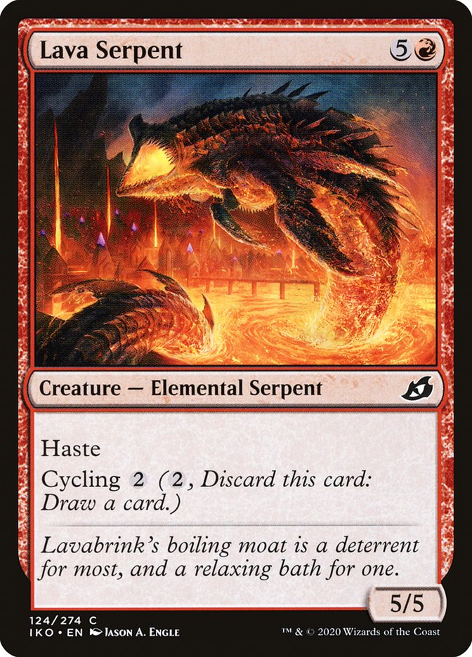 Lava Serpent [Ikoria: Lair of Behemoths] | Lots Moore NSW
